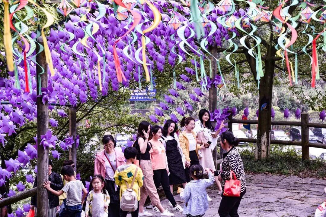 玉石林风车节活动现场美图