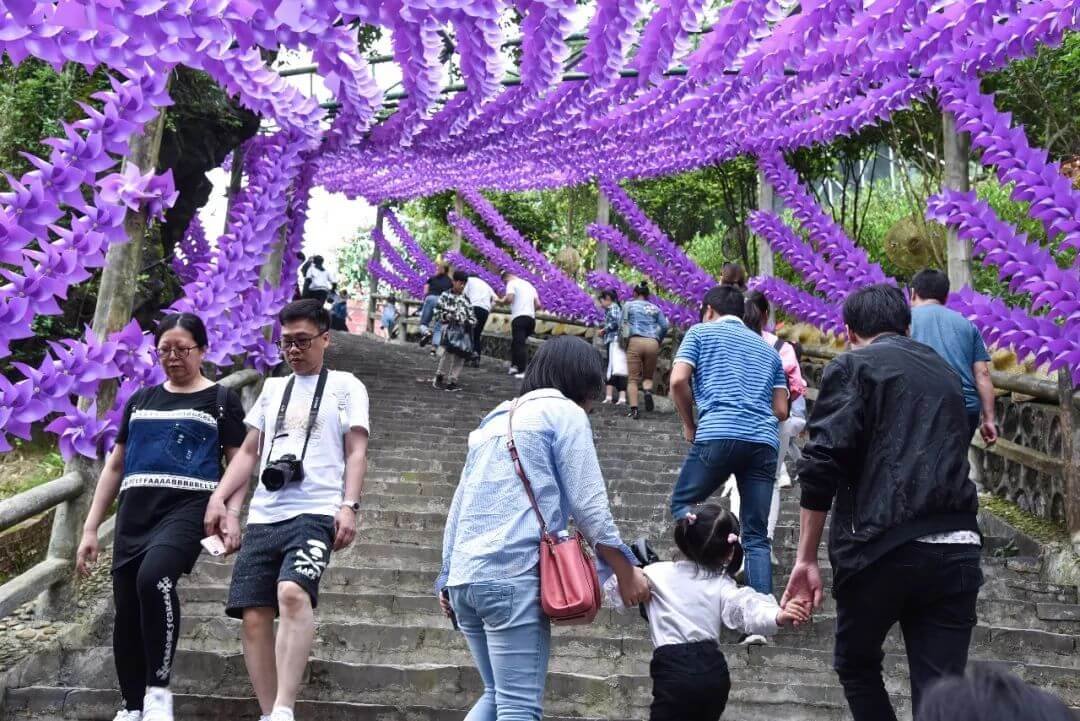玉石林风车节活动现场美图